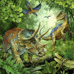Ravensburger - Pussel Dinosaur Facination, 3x49 bitar