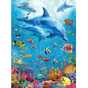 Ravensburger - Pussel Pod of Dolphns, 100 bitar