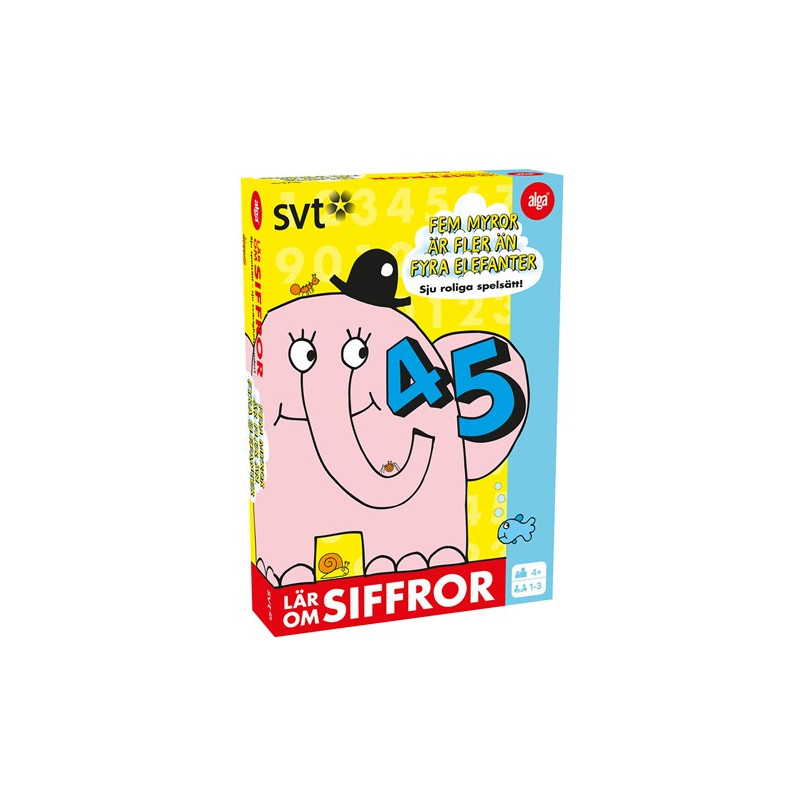 Alga - Fem myror, lär om siffror