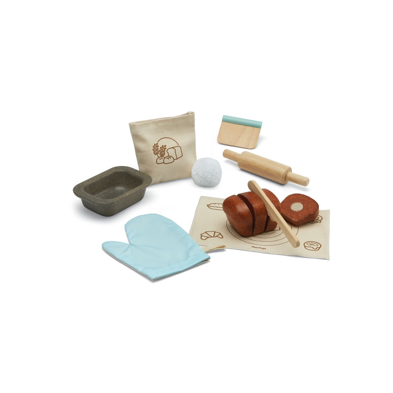 PlanToys - Bread loaf set