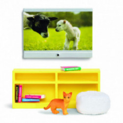 Lundby - Dockhustillbehör, Tv-Set