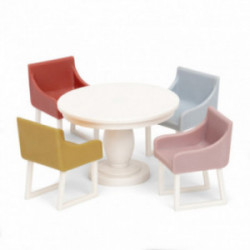 Lundby - Dockhusmöbler, Matsalsset Basic