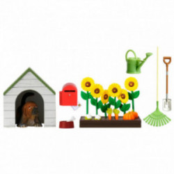Lundby - Dockhustillbehör, Trädgårdsset & Hundkoja