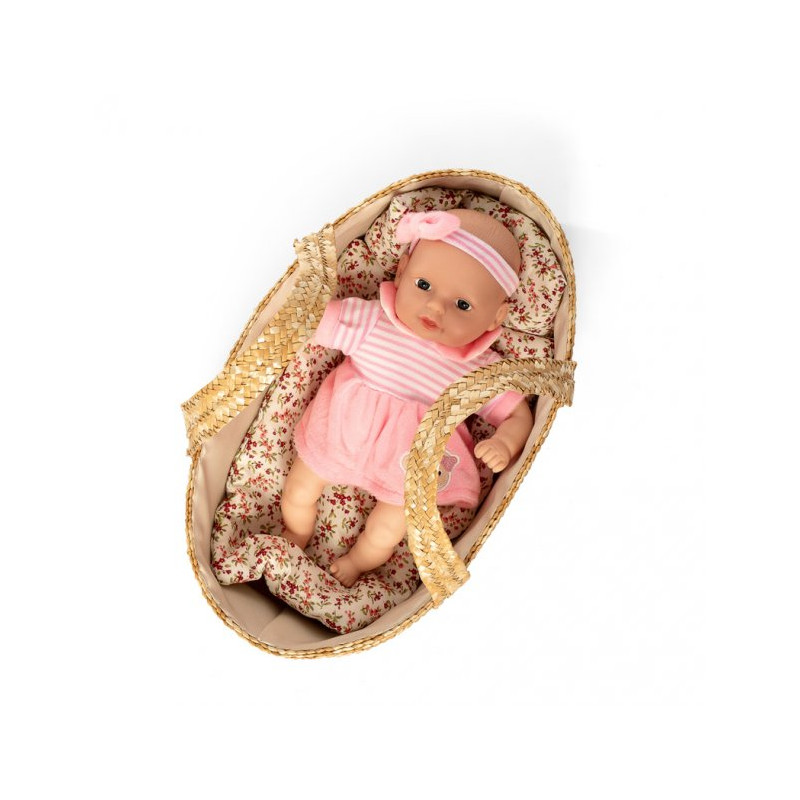 Mamamemo- Moseskorg med bäddset, 35 cm
