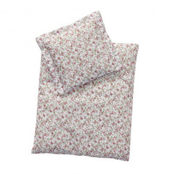 byAstrup - Täcke och kudde, blommigt, 50 cm