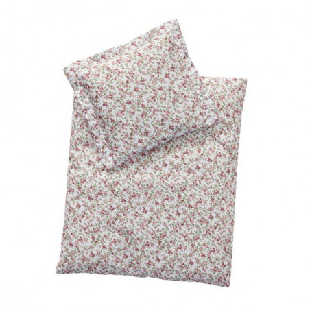 byAstrup - Täcke och kudde, blommigt, 50 cm