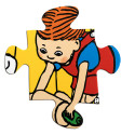 Pippi - Pippi Golvpussel, 24 Bitar