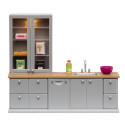 Lundby - Dockhusmöbler, Kök med Diskho & Diskmaskin Grå