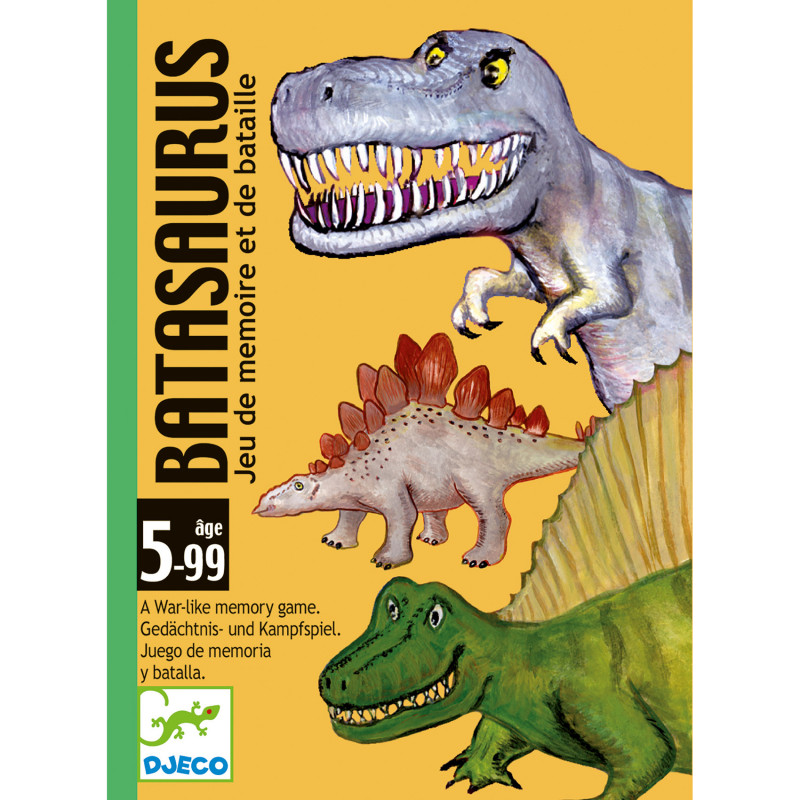 Djeco - Playing card, Batasaurus