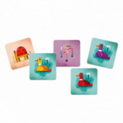 Djeco - Playing card, Crazy ducks
