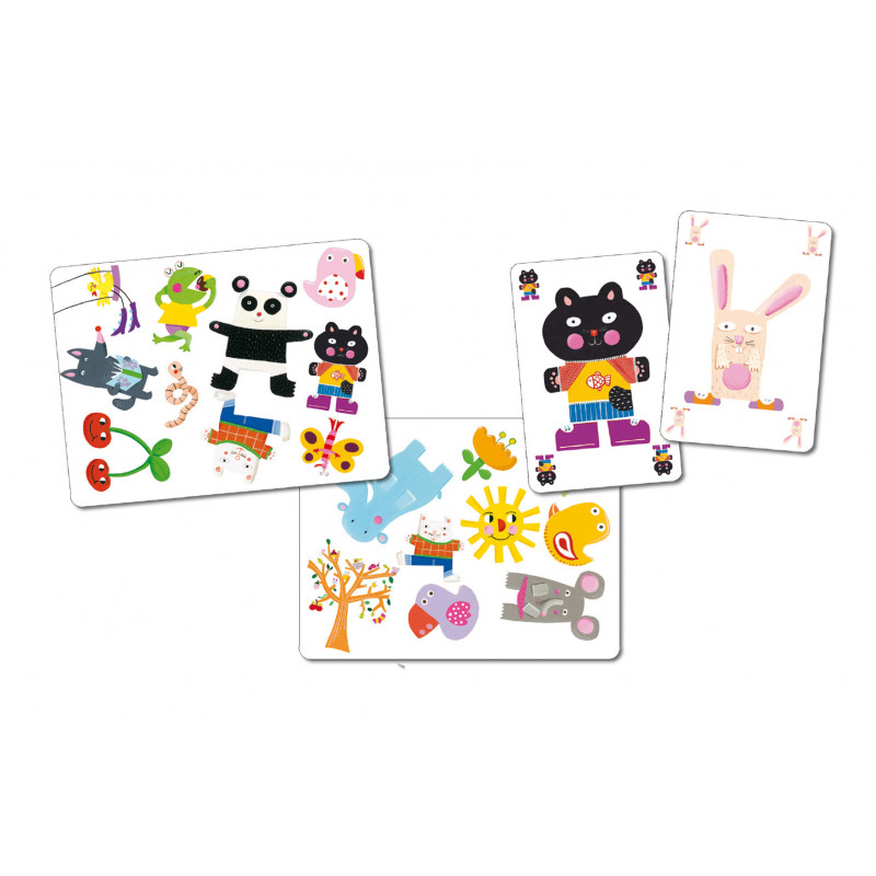 Djeco - Playing cards, Minimatch