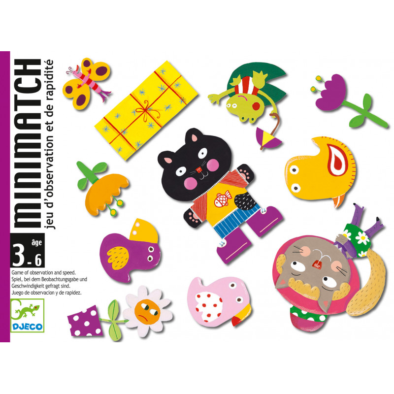 Djeco - Playing cards, Minimatch