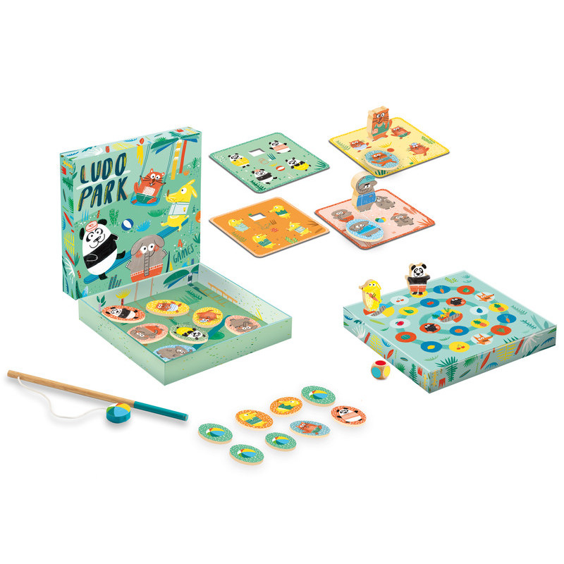 Djeco - LudoPark - 4 games