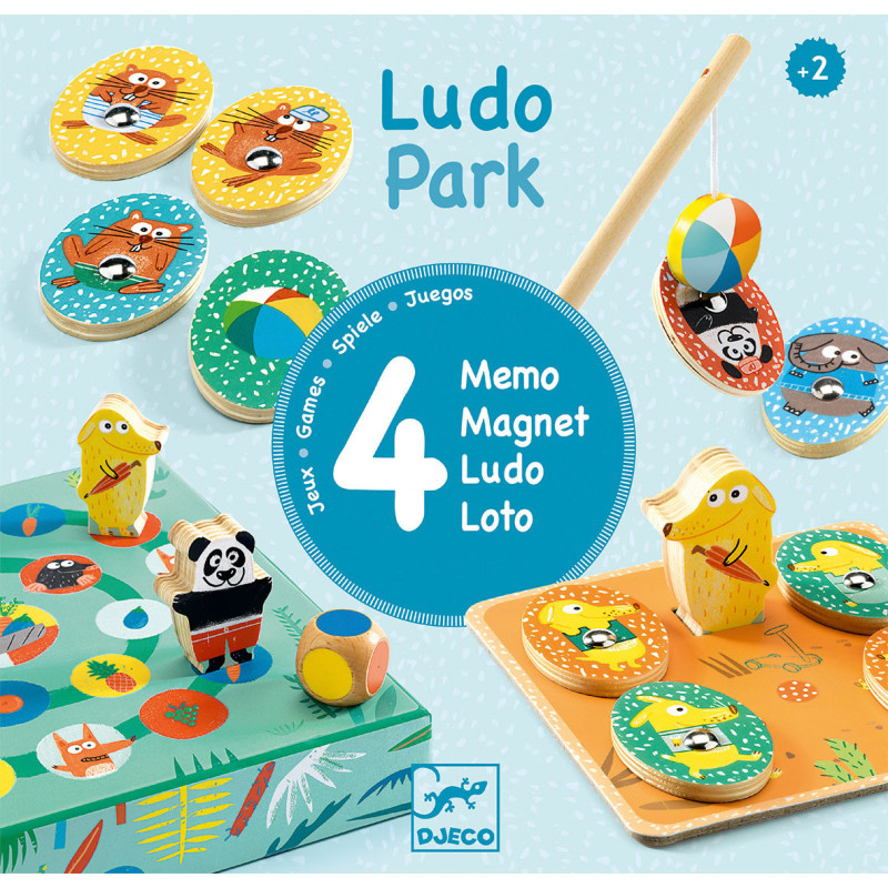 Djeco - LudoPark - 4 games