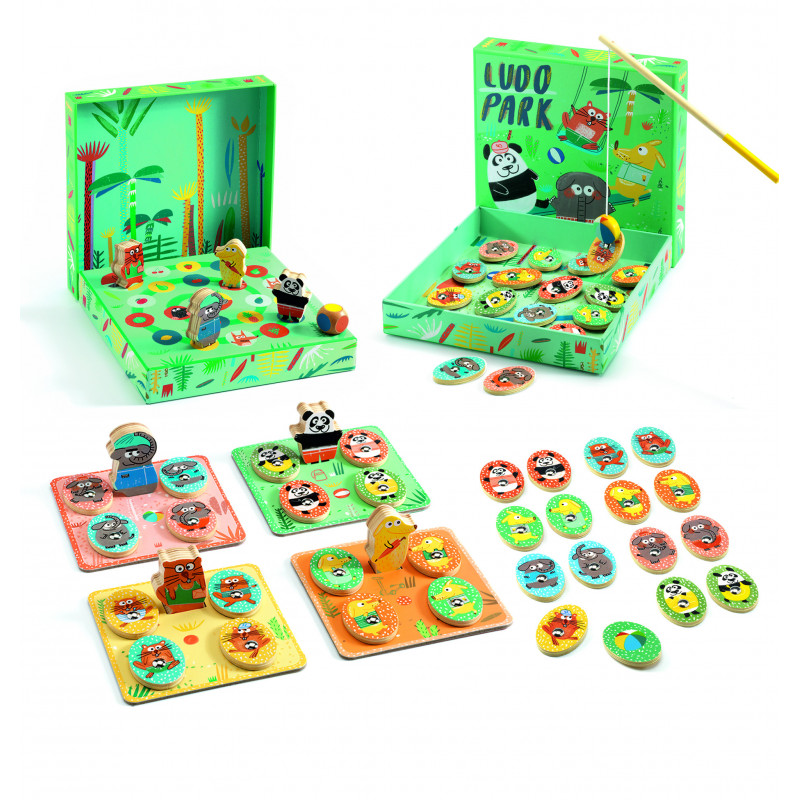 Djeco - LudoPark - 4 games