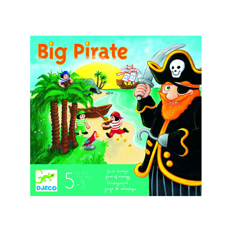 Djeco - Board games Big pirate